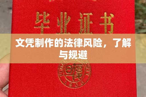 新华文凭制作的法律风险，了解与规避